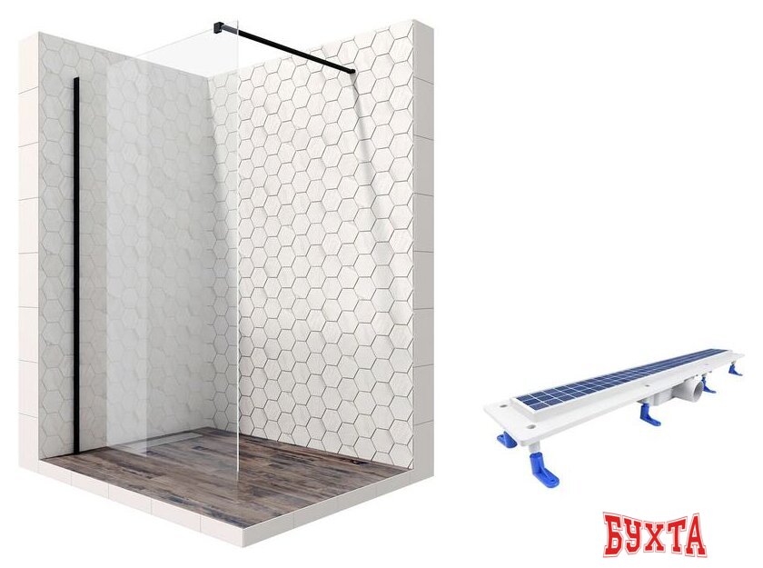 Душевая стенка Ambassador Set 15031111-ST9 1