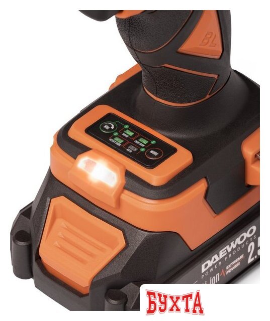 Винтоверт Daewoo Power DAX 3021Li Set (с 2-мя АКБ, кейс) 5