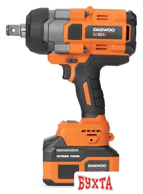Гайковерт Daewoo Power DAX 8021Li Set (с 1-им АКБ, кейс) 4