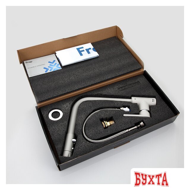 Смеситель FRAP H72 F4372-8 (серый) 3