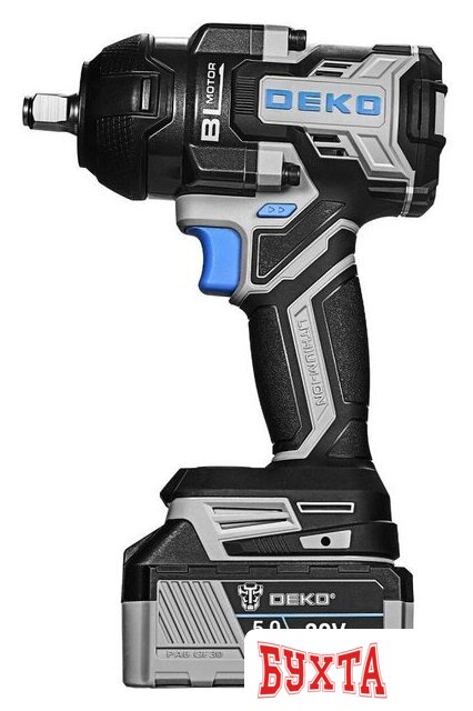 Гайковерт Deko ZKIS20 Pro Max 083-1088 (с 2-мя АКБ, кейс) 3