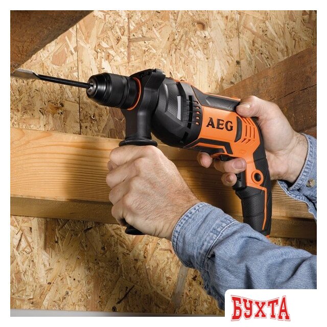 Ударная дрель AEG Powertools SBE 705 RE (4935442830) 4