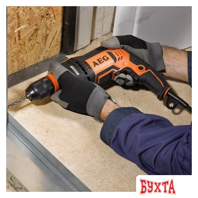 Ударная дрель AEG Powertools SBE 705 RE (4935442830) 5