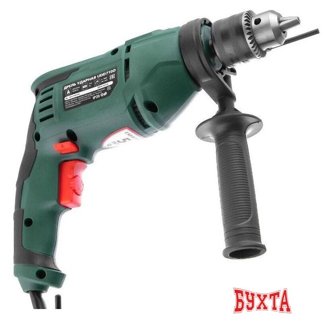 Ударная дрель Hammer UDD710D 4