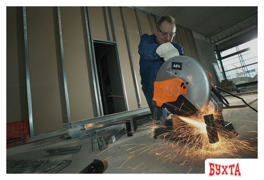 Монтажная (отрезная) пила AEG Powertools SMT 355 2