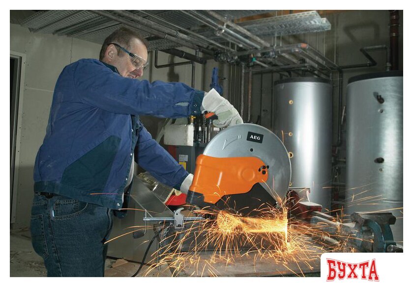Монтажная (отрезная) пила AEG Powertools SMT 355 5