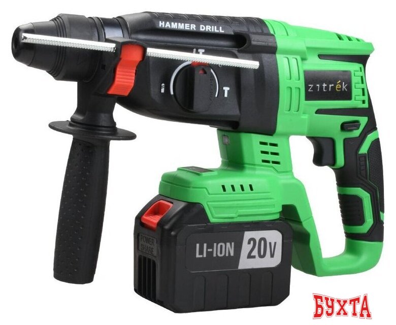 Перфоратор Zitrek Destroyer Pro 063-4373 (с 2-мя АКБ, кейс)