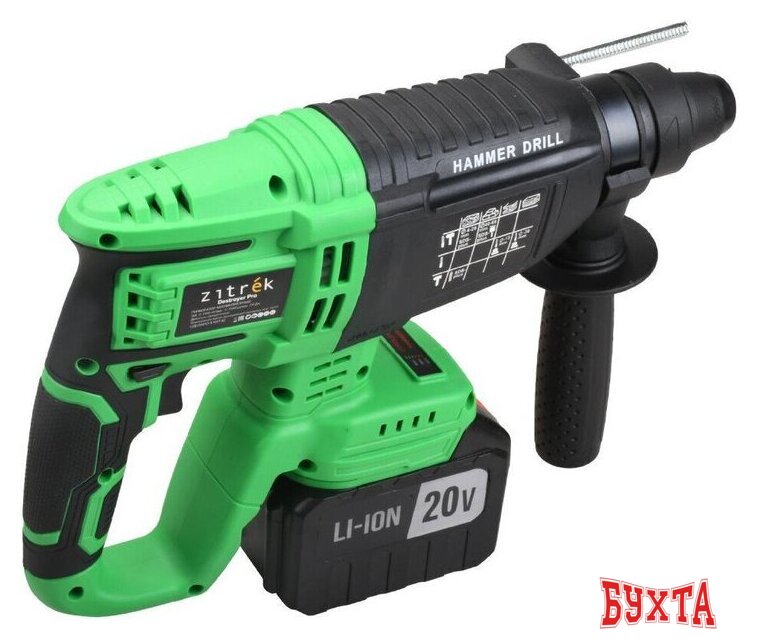 Перфоратор Zitrek Destroyer Pro 063-4373 (с 2-мя АКБ, кейс) 5
