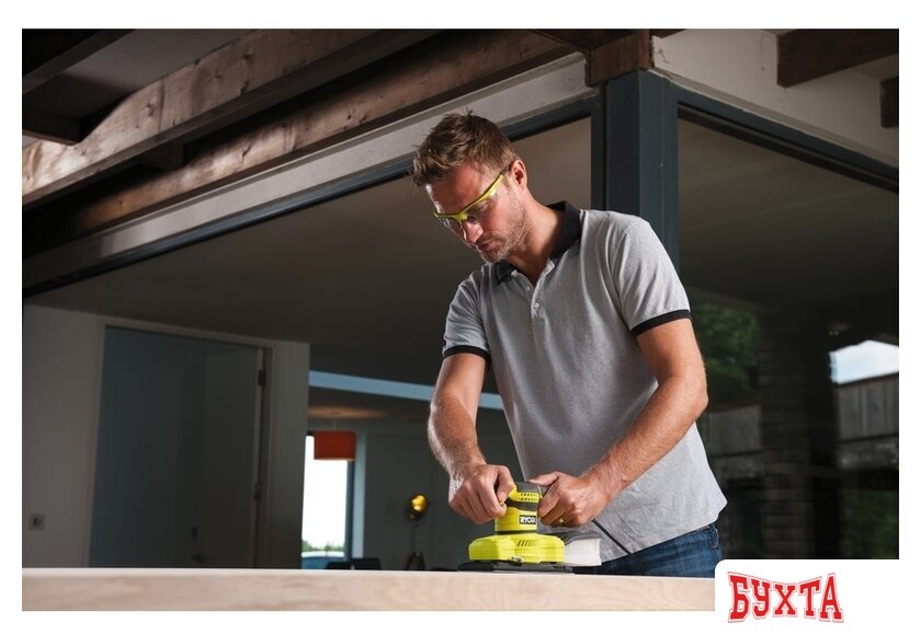Виброшлифмашина Ryobi RSS200-G 4