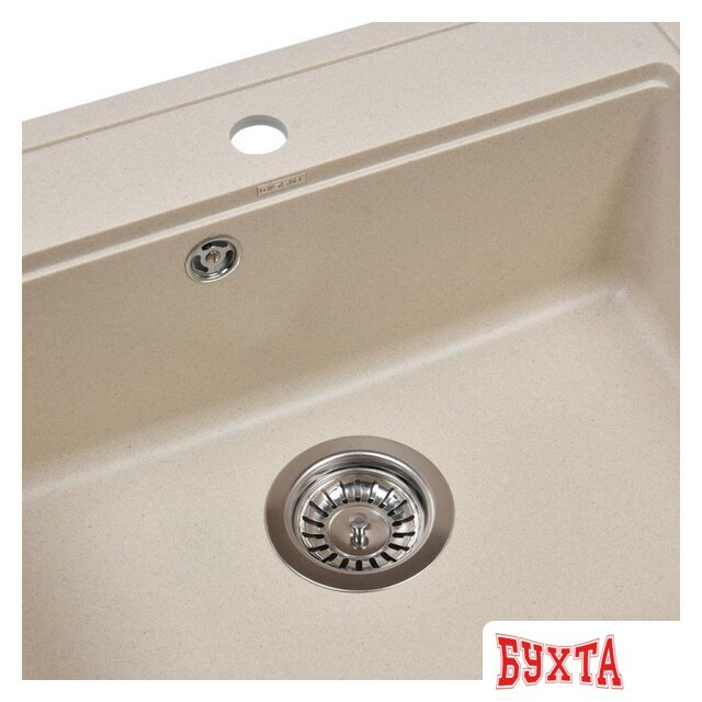 Кухонная мойка Wisent 600-30W (с сифоном GER013) 4