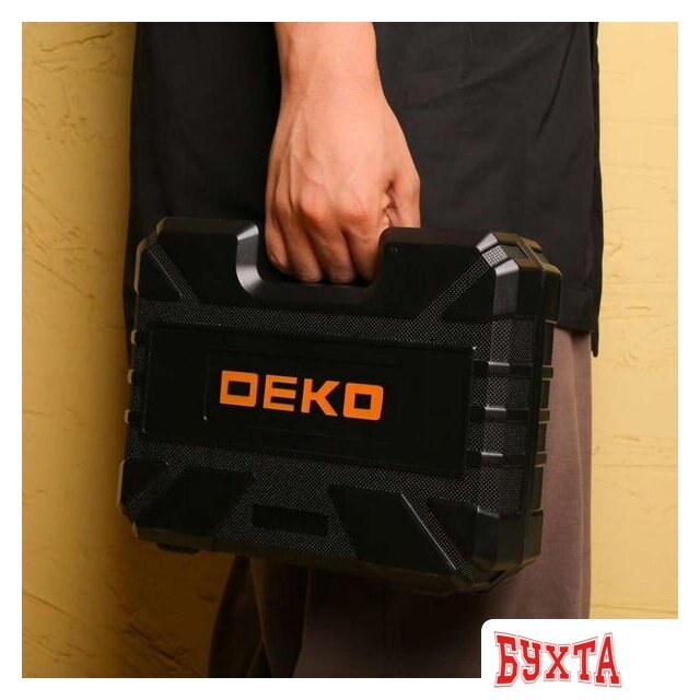 Дрель-шуруповерт Deko Banger SET 93 063-4168 (с 2-мя АКБ, кейс, набор оснастки) 4