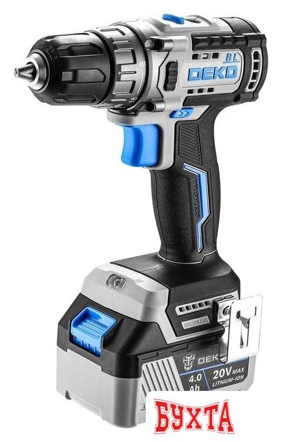 Дрель-шуруповерт Deko Loner 20V ONE+ 085-1004 (с 1-им АКБ) 3