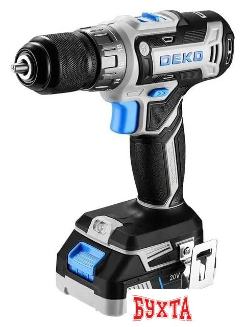 Дрель-шуруповерт Deko Loner 20V 085-1006 (с 1-им АКБ) 2