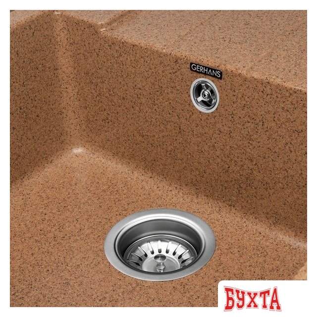 Кухонная мойка Gerhans B22 (терракот) 4