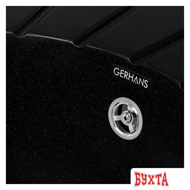 Кухонная мойка Gerhans A02 (оникс) 5
