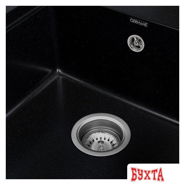 Кухонная мойка Gerhans B28 (оникс) 4