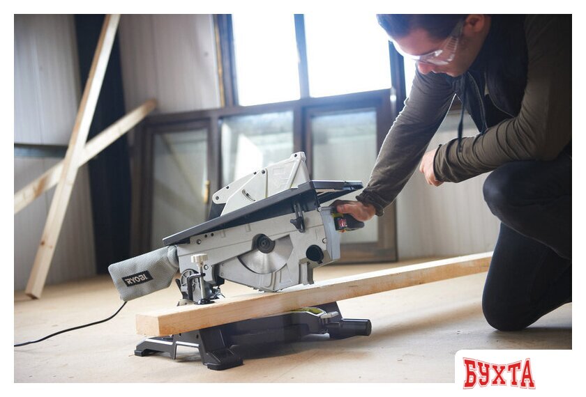 Торцовочная пила Ryobi RTMS1800-G 3