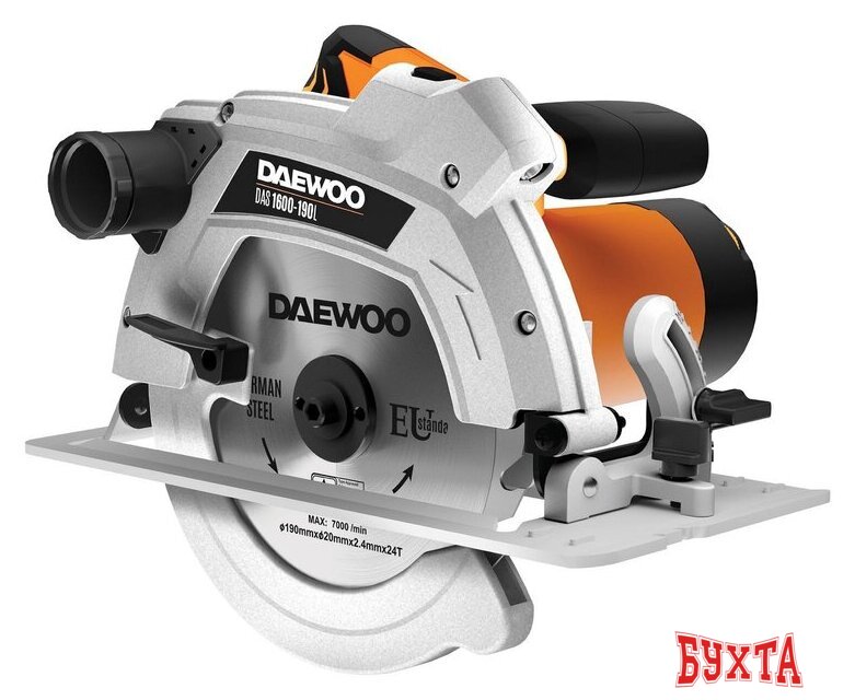 Дисковая (циркулярная) пила Daewoo Power DAS 1600-190L