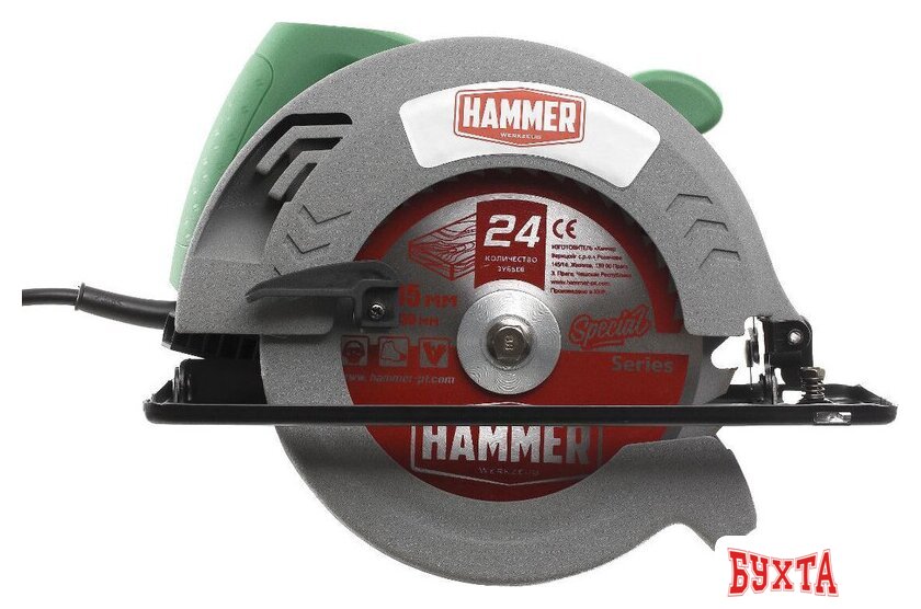 Дисковая (циркулярная) пила Hammer CRP1500/185 3