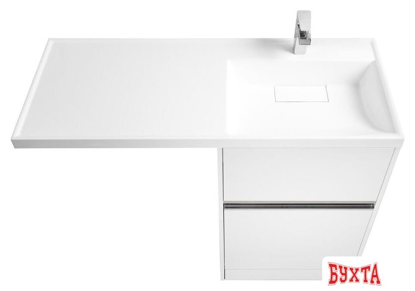 Мебель для ванных комнат Акватон Тумба под умывальник Лондри 60 1A235901LH010 (белый) 2