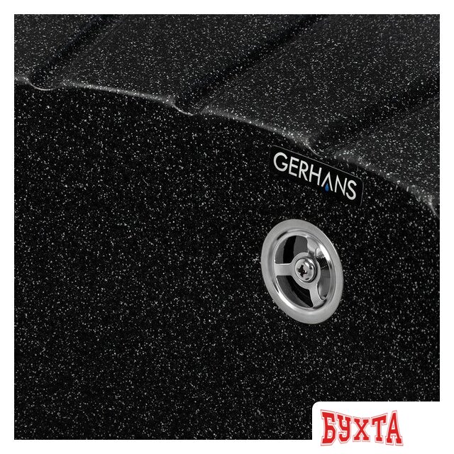 Кухонная мойка Gerhans A02 (черный) 5