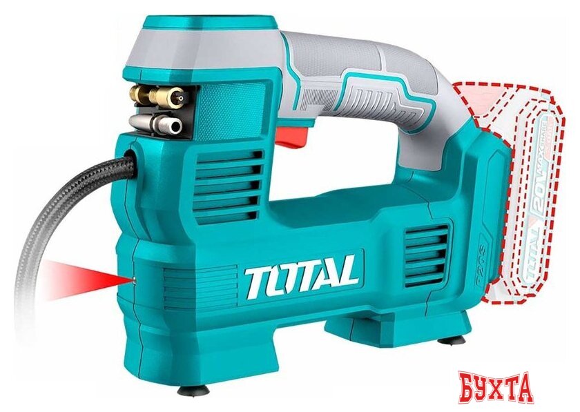 Автомобильный компрессор Total TACLI2012 (без АКБ) 2