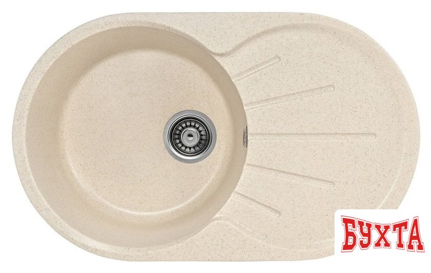 Кухонная мойка Gerhans A02 (бежевый) 1