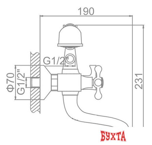 Смеситель Ledeme L3119 2
