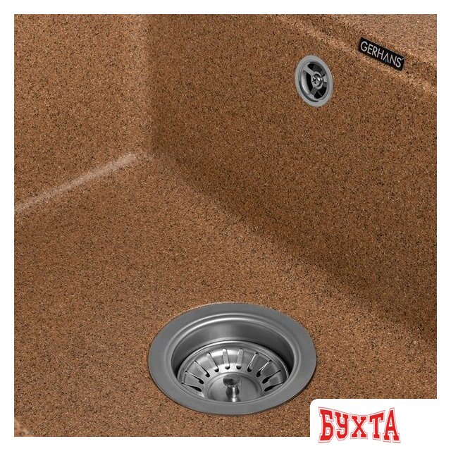 Кухонная мойка Gerhans A12 (терракот) 4