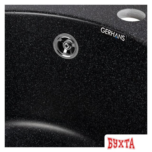 Кухонная мойка Gerhans A04 (черный) 5