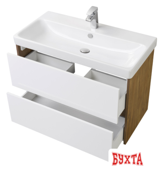 Мебель для ванных комнат Акватон Тумба под умывальник Сканди 90 1A251901SDZ90 2