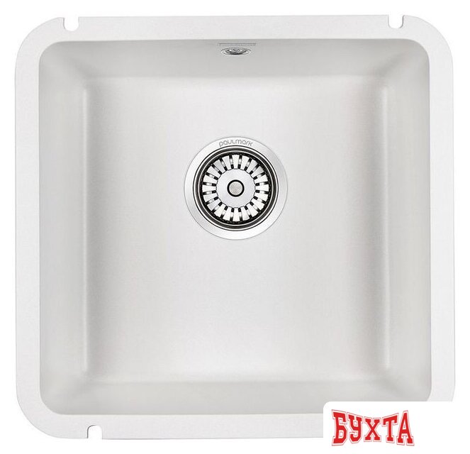 Кухонная мойка Paulmark Unter 50 PM204543-WH