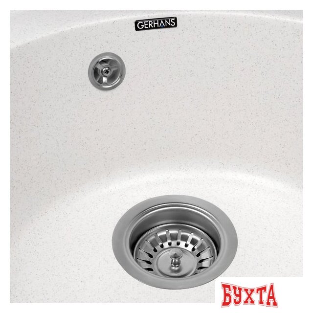 Кухонная мойка Gerhans A05 (белый) 4