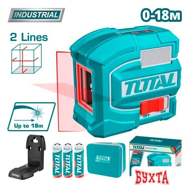 Лазерный нивелир Total TLL156503