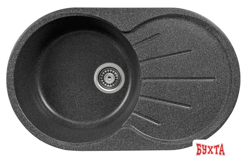 Кухонная мойка Gerhans A02 (графит)