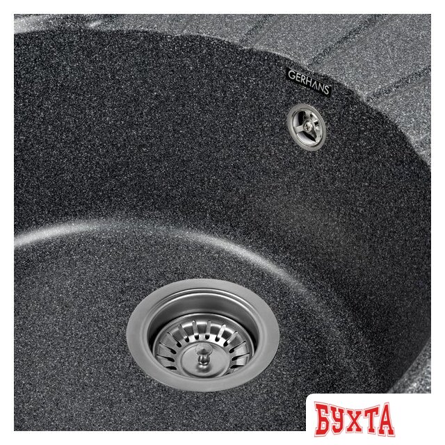 Кухонная мойка Gerhans A02 (графит) 4