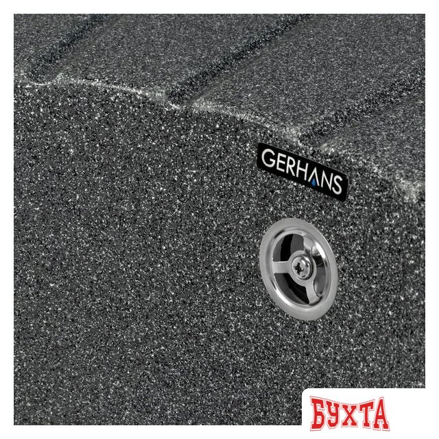 Кухонная мойка Gerhans A02 (графит) 5