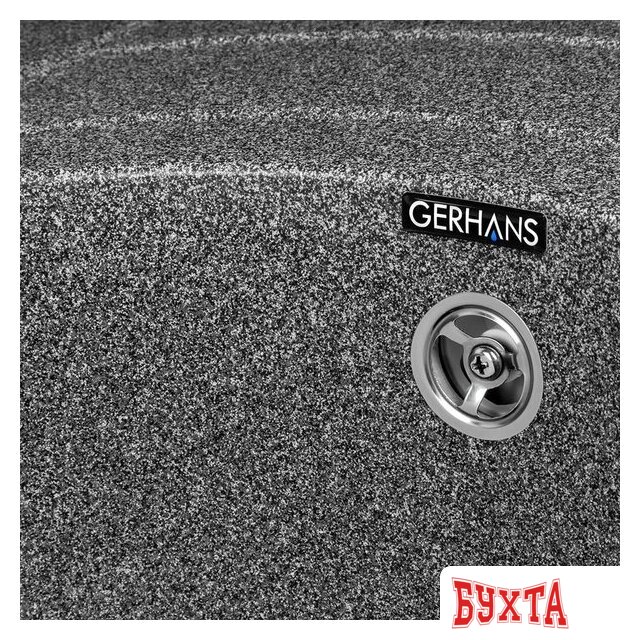 Кухонная мойка Gerhans A01 (графит) 5