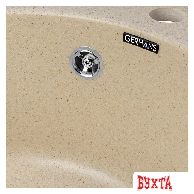Кухонная мойка Gerhans A04 (бежевый) 5