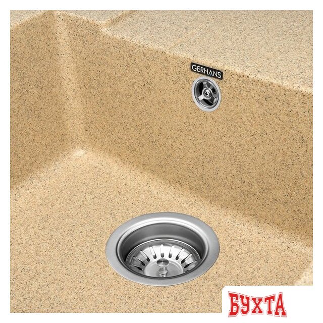 Кухонная мойка Gerhans B22 (песочный) 4