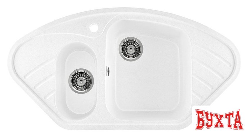 Кухонная мойка Gerhans E02 (белый)