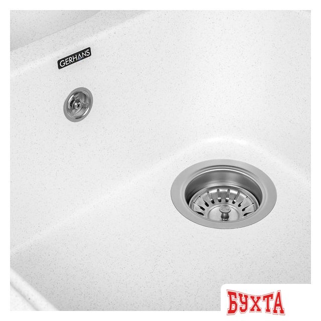 Кухонная мойка Gerhans E02 (белый) 4
