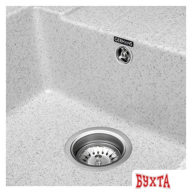 Кухонная мойка Gerhans B22 (серый) 4