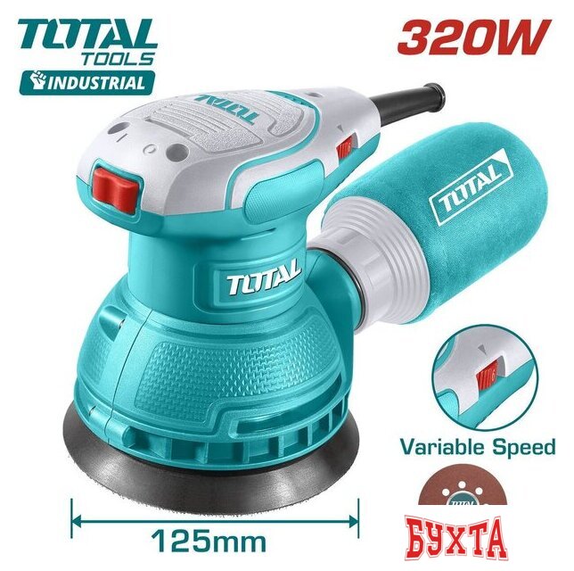 Эксцентриковая шлифмашина Total TF2131256