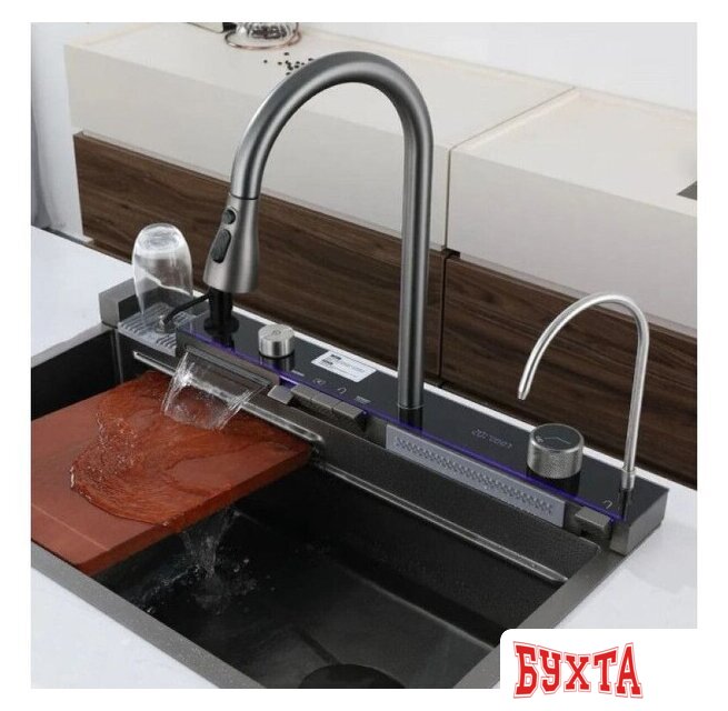 Кухонная мойка Wisent WG-37545BDF 5