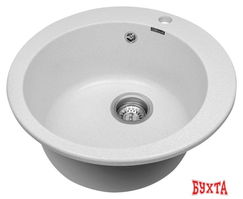 Кухонная мойка Gerhans A04 (белый) 3
