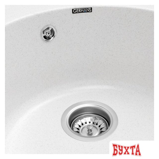 Кухонная мойка Gerhans A04 (белый) 4