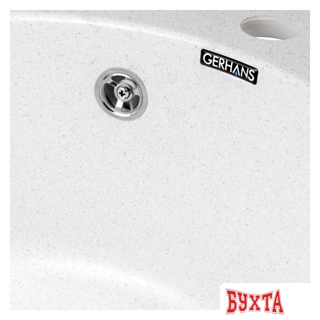Кухонная мойка Gerhans A04 (белый) 5