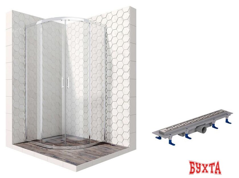 Душевой уголок Ambassador Set 14011105-ST6