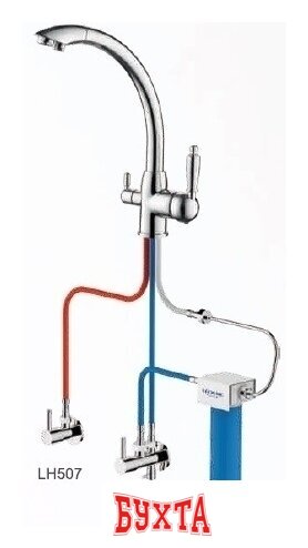 Смеситель Ledeme L4555-3 2